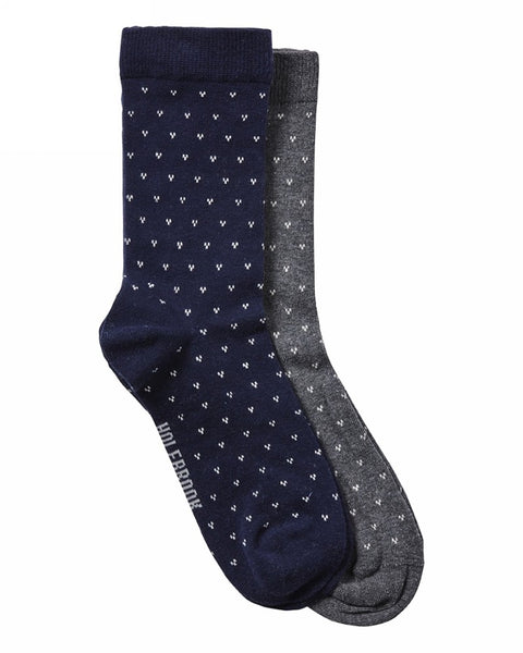 Holebrook Fjord Sock Navy 36-40