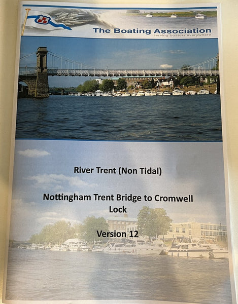 The Boating Association Trent Chart No.1 NON Tidal