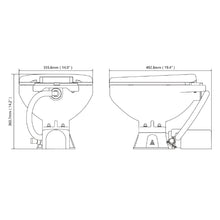 Seaflo Electric Marine Regular Toilet 12V