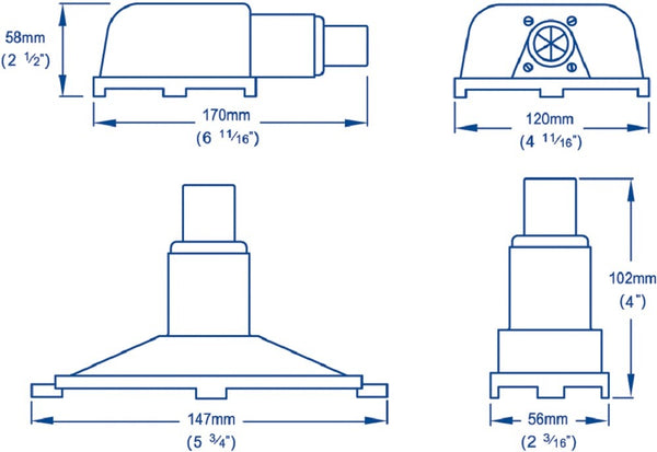 Whale Strainer S-E Valve (Strum Box Side Entry)