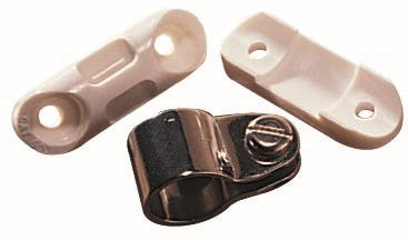 Universal Deck Fitting Stainless Steel/Nylon