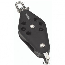 Barton Block Size 3: Fiddle - Swivel + Becket