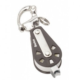 Barton Block Size 3: Single - Snap Shackle + Becket