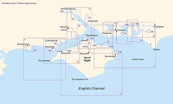 The Solent Chart Pack