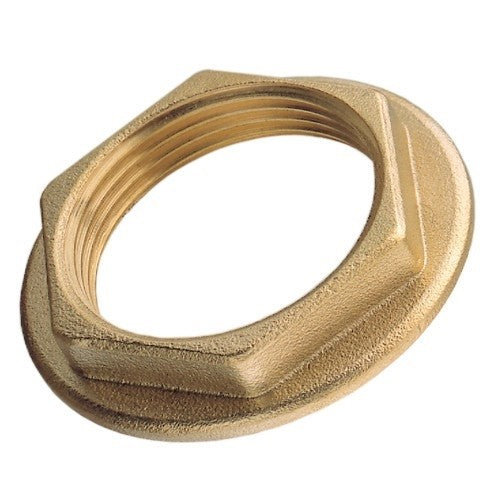 Flanged Backnut Brass 1/2