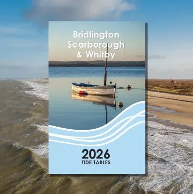 Tide Tables; Bridlington, Scarborough & Whitby 2026