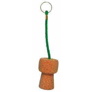 Champagne Cork Floating Keyring