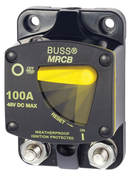 Blue Sea System 187-Series Circuit Breaker - Surface Mount 100A