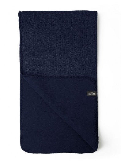 Gill Knit Fleece Scarf Navy