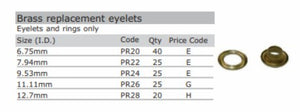 HIPKISS EYELETS