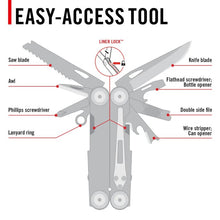 Coast Stainless Steel 'Mackenzie' Multi-tool with 13 Tools
