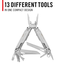 Coast Stainless Steel 'Mackenzie' Multi-tool with 13 Tools
