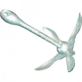 Folding Grapnel Anchor - Galvanised 8Kg