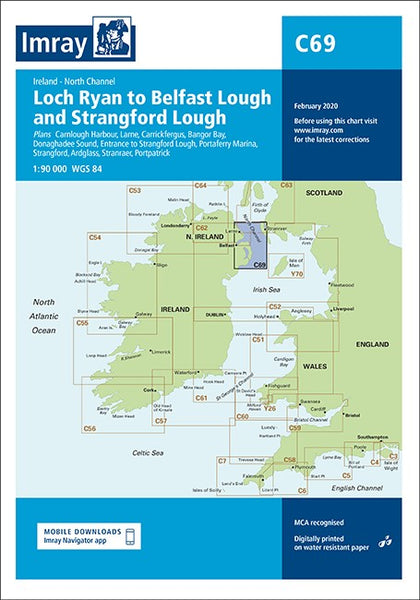 C69 Loch Ryan to Belfast Lough and Strangford Lough