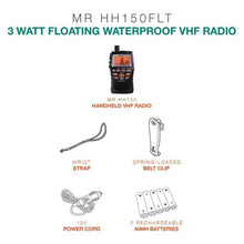 Cobra HH150 floating waterproof Handheld VHF Marine Radio