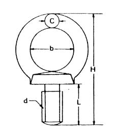 S/Steel Lifting Eye Bolt