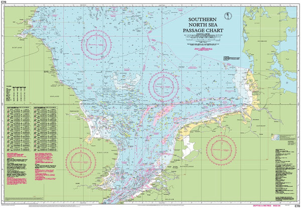 C70 Southern North Sea Passage Chart