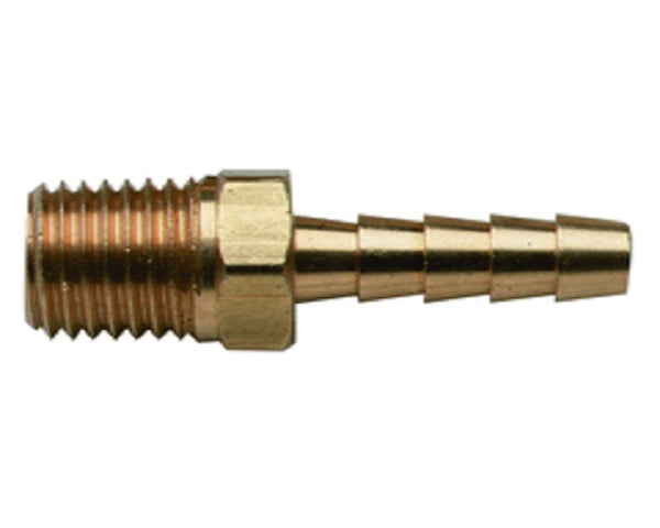 1/4 NPT x 3/8 Brass Barb