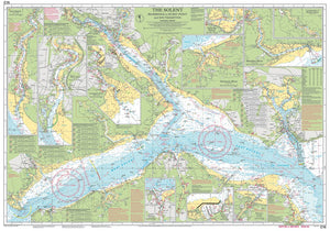 Imray C15 The Solent Chart