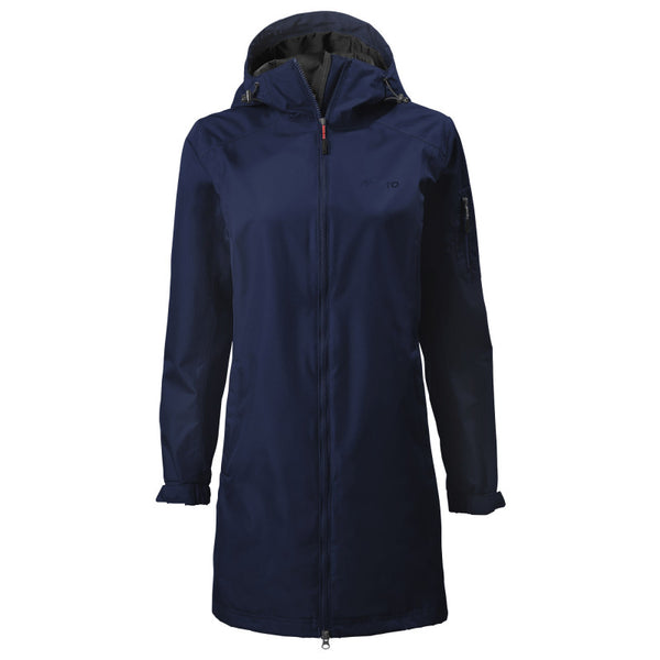 Musto Women's Sardinia Long Rain Jacket Navy