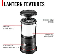 Coast EAL30R 1000 Lumen Rechargeable Lantern