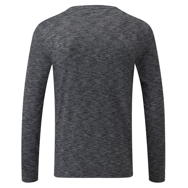 Gill Holcombe Crew Top Charcoal