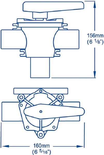 Whale Valve Diverter 1" (25mm)