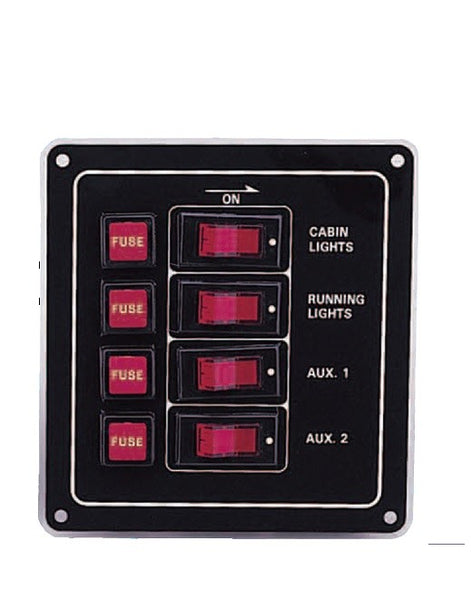 4 Way Fuse/Switch Panel