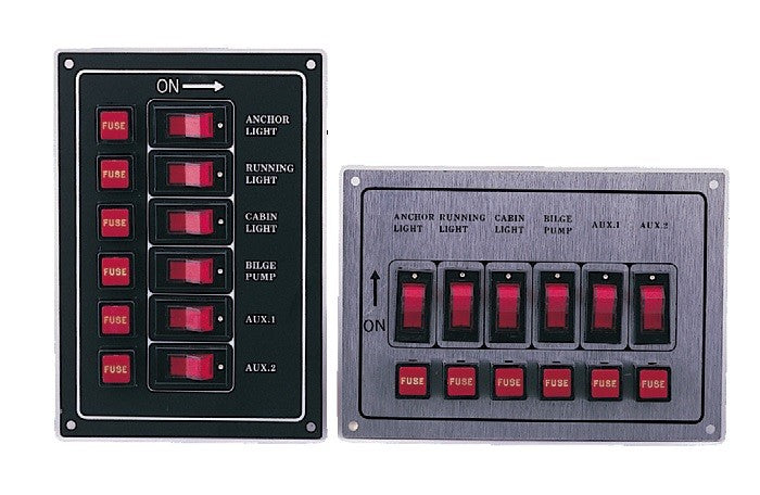 6 Gang Switch Panels