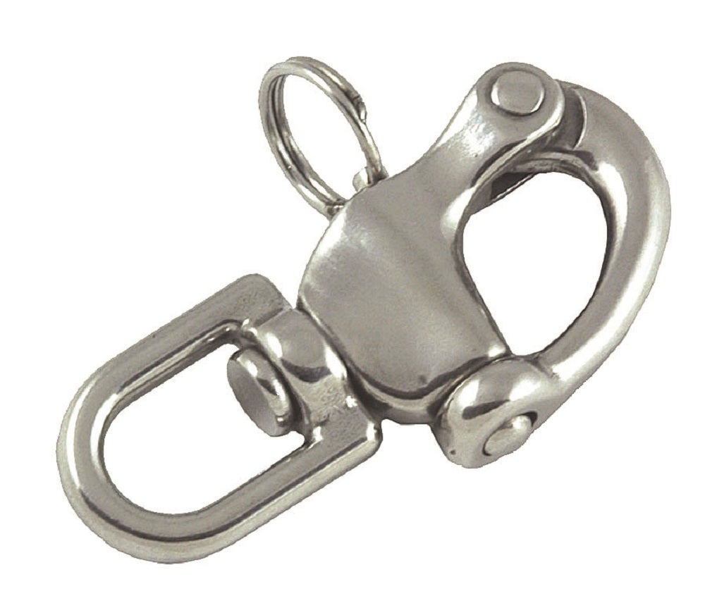 Stainless Steel Snap Shackle - Swivel Eye