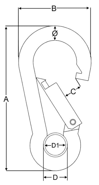 Stainless Steel Carbine & Eye