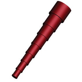 PLASTIC REDUCER 38mm TO 13mm HOSE
