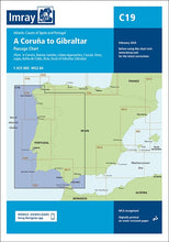 Imray C19 Cabo Finisterre to Gibraltar Chart