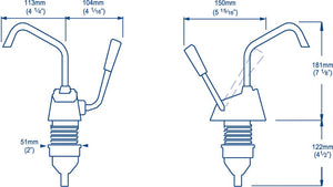 Whale Flipper Galley Pump (hand operated)