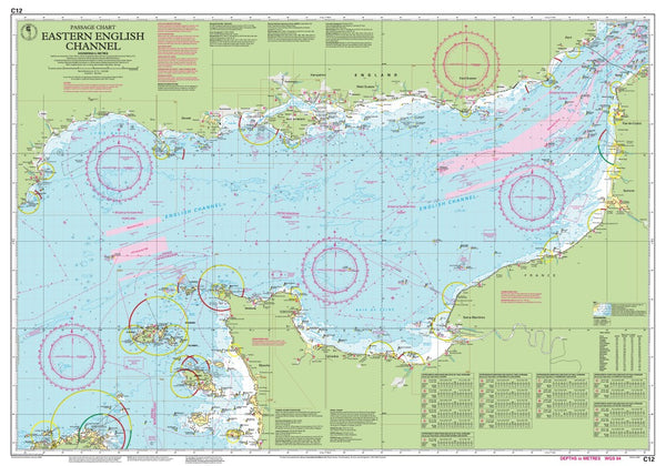 Imray C12 Eastern English Channel Passage Chart