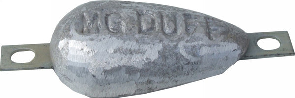 M.G. Duff Magnesium Hull Anode MD77 0.8kg 'Pear shape'