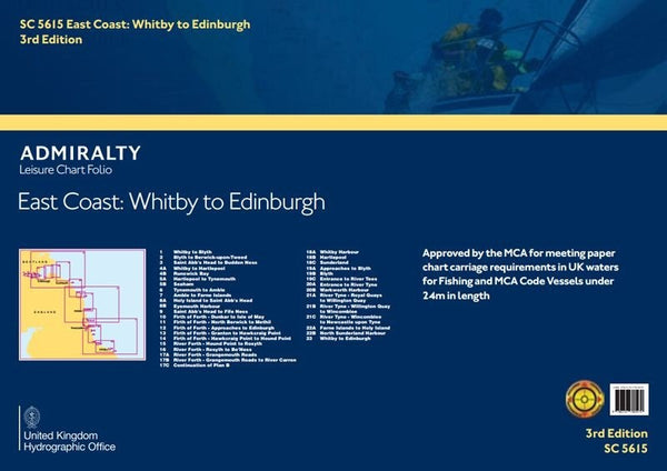 Admiralty SC5615 East Coast - Whity to Edinburgh Folio