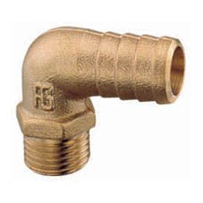 Brass 90° Hose Connector