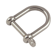 Stainless Steel Wide D Shackles