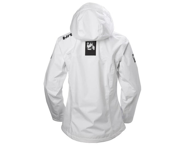Women's Crew Hooded Midlayer Jacket, White