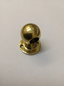 Stanchion Brass end 1 1/4"