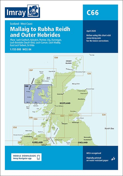 C66 Mallaig to Rudha Reidh and Outer Hebrides