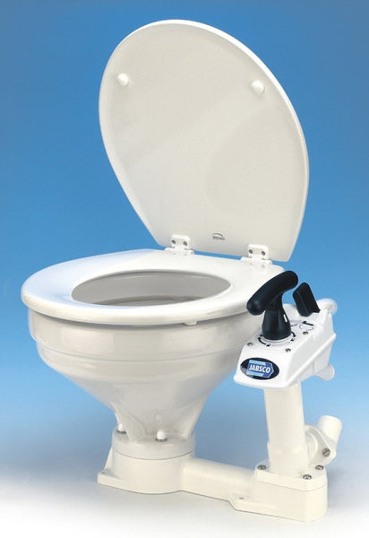 Jabsco Manual 'Twist n' Lock' toilet, regular bowl