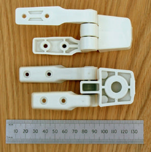 Jabsco compact toilet HINGE SET - For wooden Seat/Lid Assy