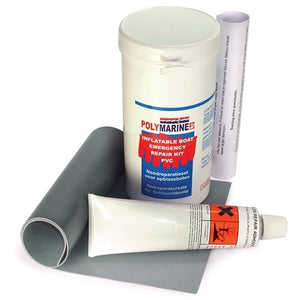 Polymarine PVC Rib Repair Kit - Black