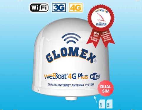 Glomex weBBoat Plus WI-FI Antenna