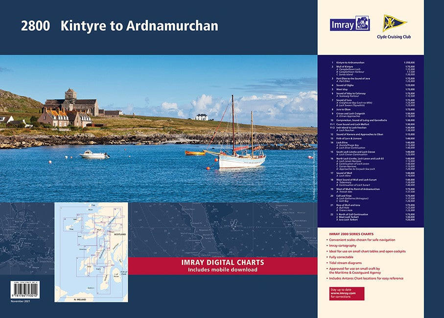 Kintyre to Ardnamurchan Chart Pack