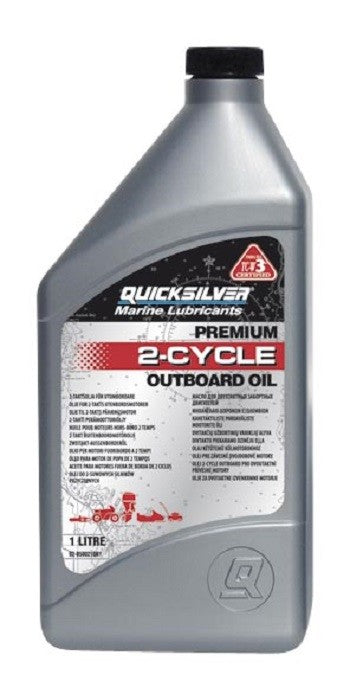 Quicksilver TCW/3 2-Stroke Outboard Oil1 ltr