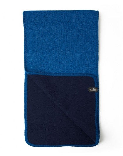Gill Knit Fleece Scarf Blue
