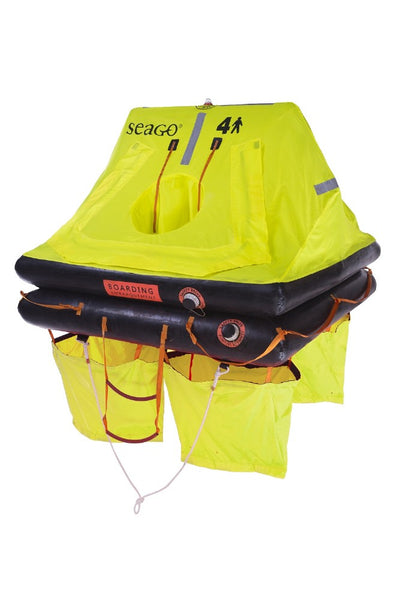 Seago Sea Cruiser ISO 9650-2 Liferaft 4 Man Valise